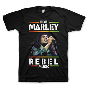 Bob Marley Rebel Music T-Shirt. - Kulcha Kernel