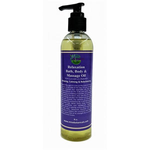 Organic Relaxation Bath, Body & Massage Oil With Lavender & Chamomile Relaxing, Calming & Rebalancing Bath, Body & Massage Oil. - Kulcha Kernel