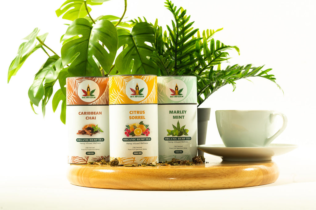 IRIE INFUSION ORGANIC HEMP TEA ( 3 FLAVORS) - Kulcha Kernel